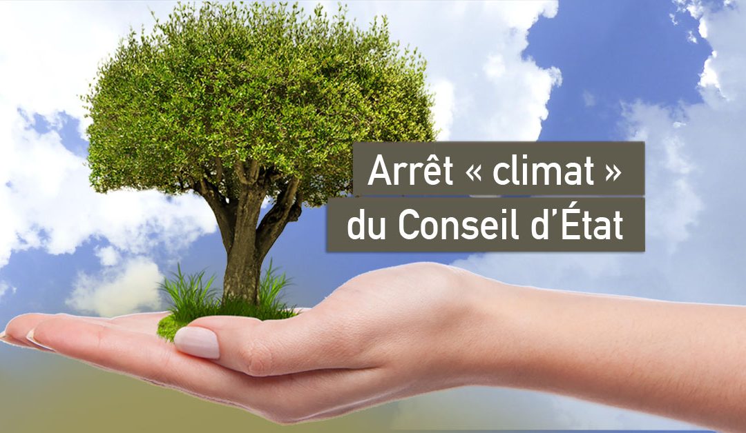Arrêt « climat » du Conseil d’État
